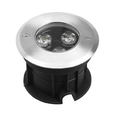 【中古】 Glowing Underground 12W DMX 512 RGB Underground LED Buried Light IP67 Waterproof